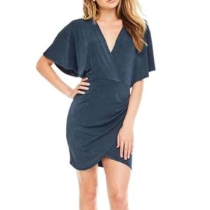 ASTR Haley Wrap Mini Dress
